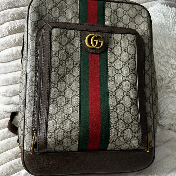 Gucci Ophidia GG
Medium canvas backpack' - Picture 5 of 16